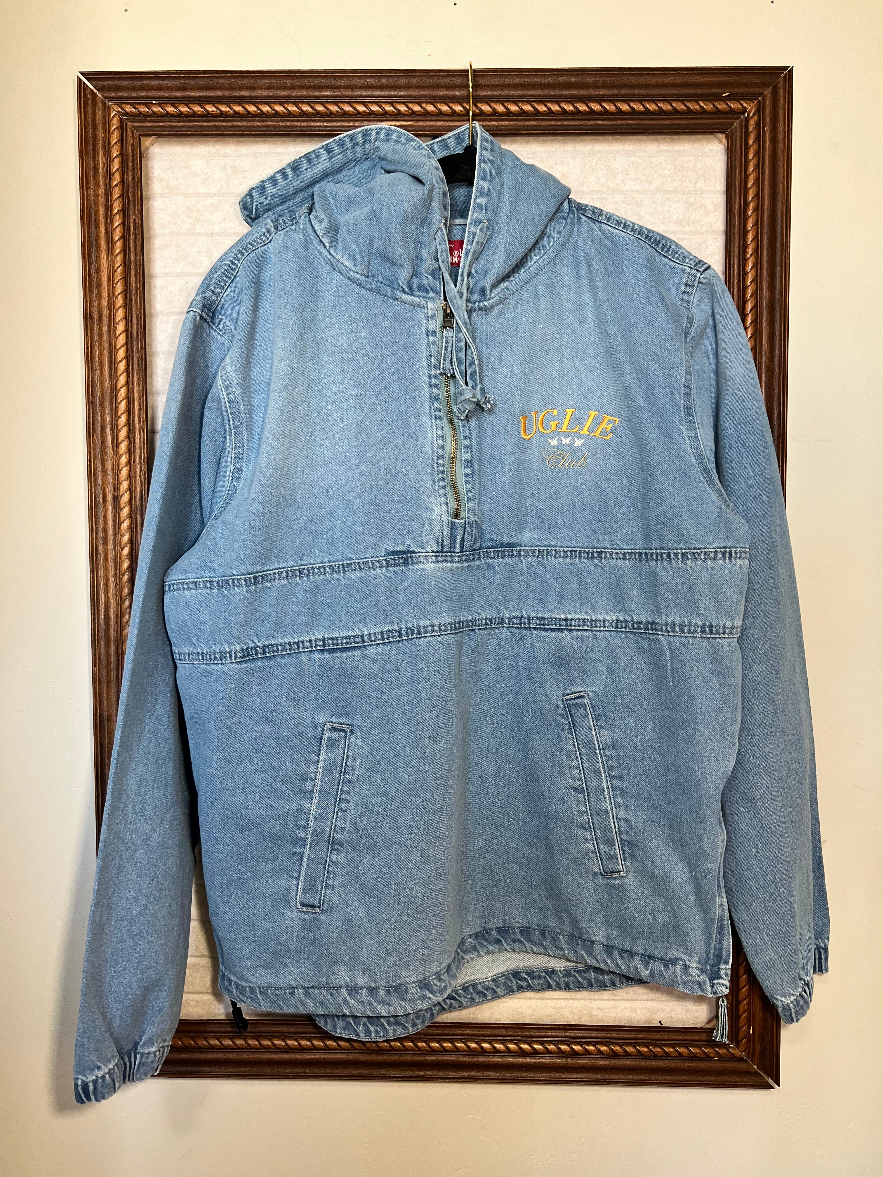 Uglie Club Denim Hoodie