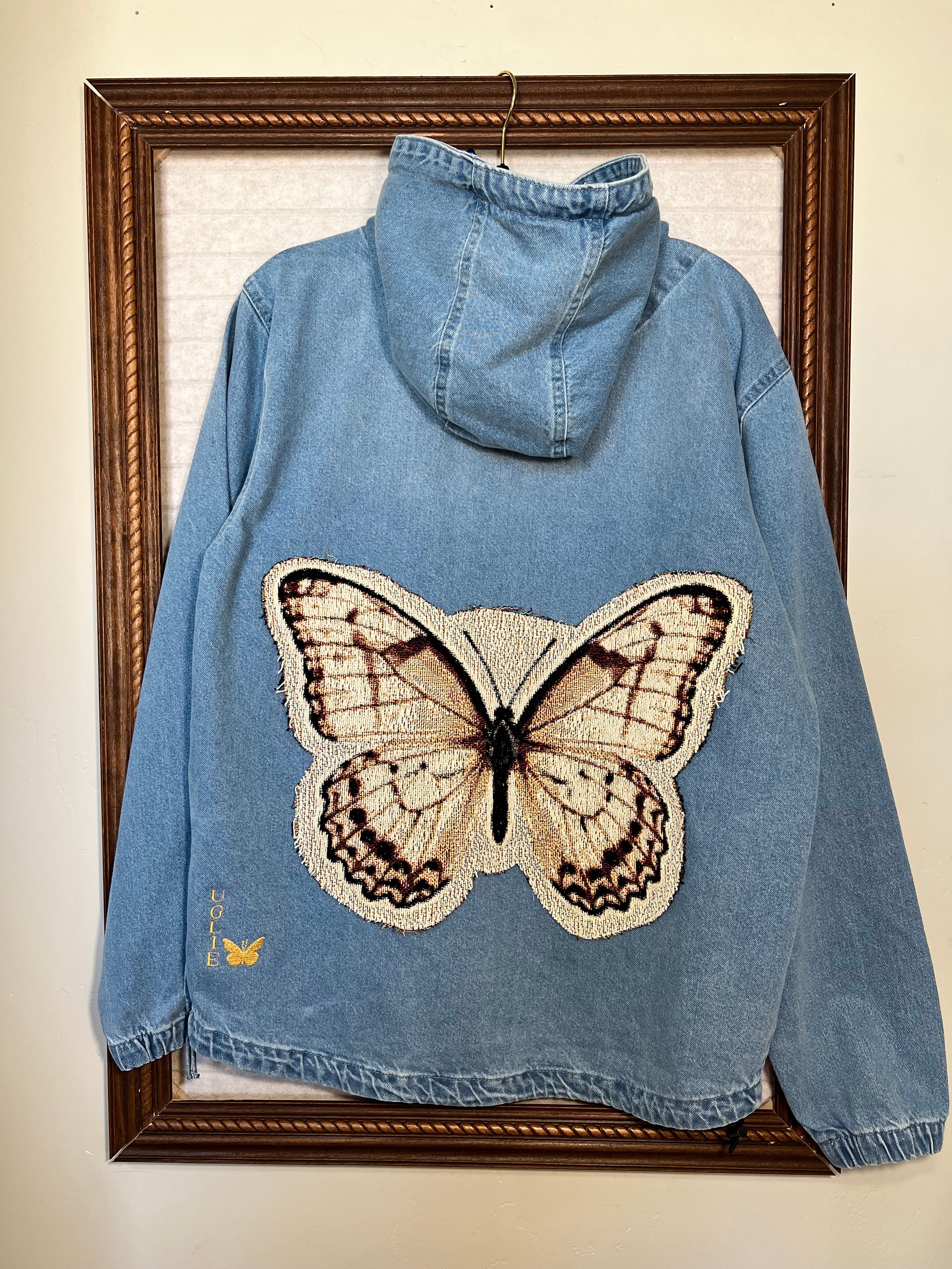 Uglie Club Denim Hoodie