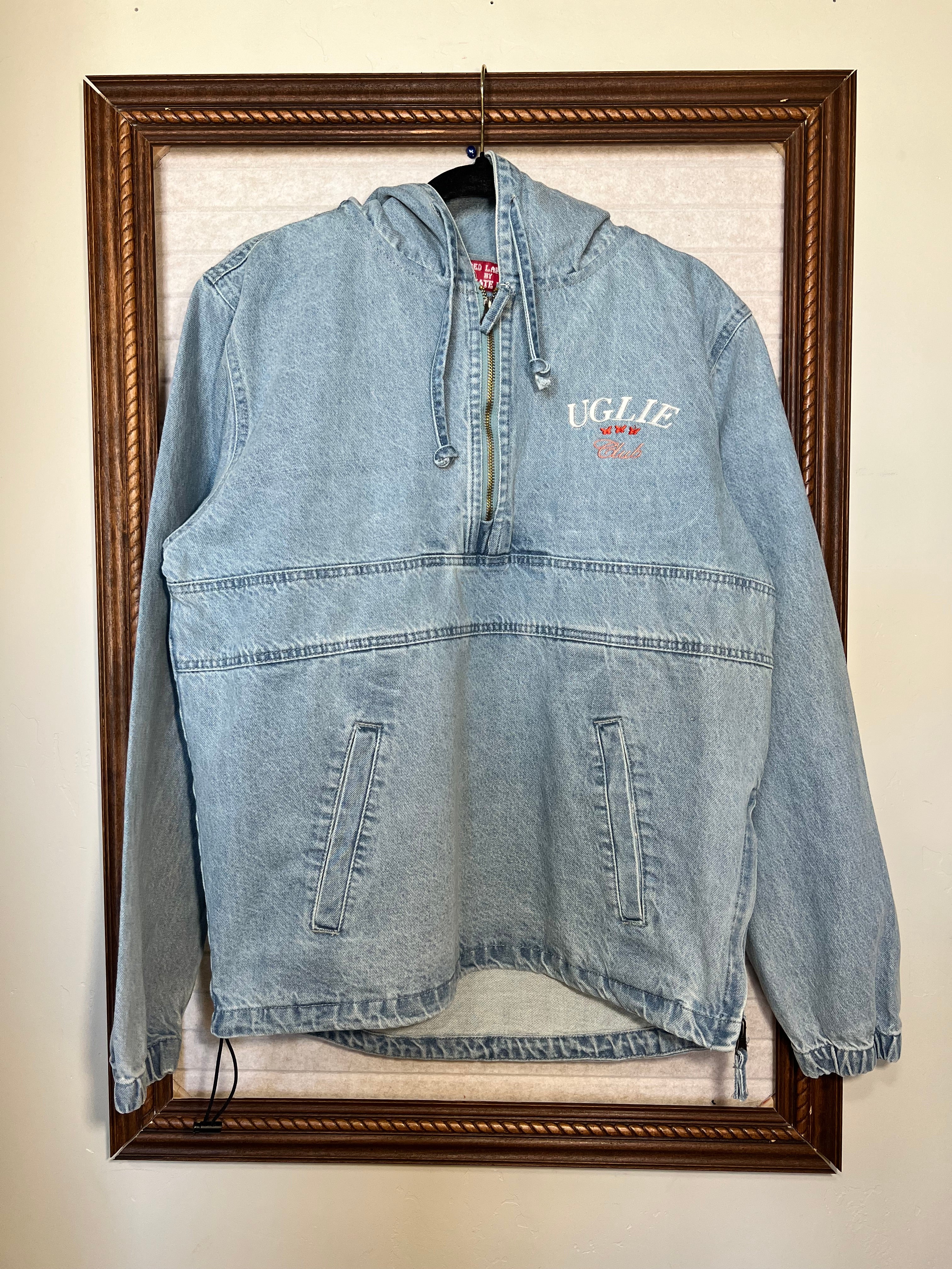 Uglie Club Denim Hoodie
